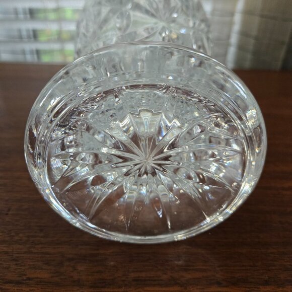 Cristal D'Arques France Tradition Vase, VTG Embossed Crystal Tall Vase 11.75" - Picture 8 of 13